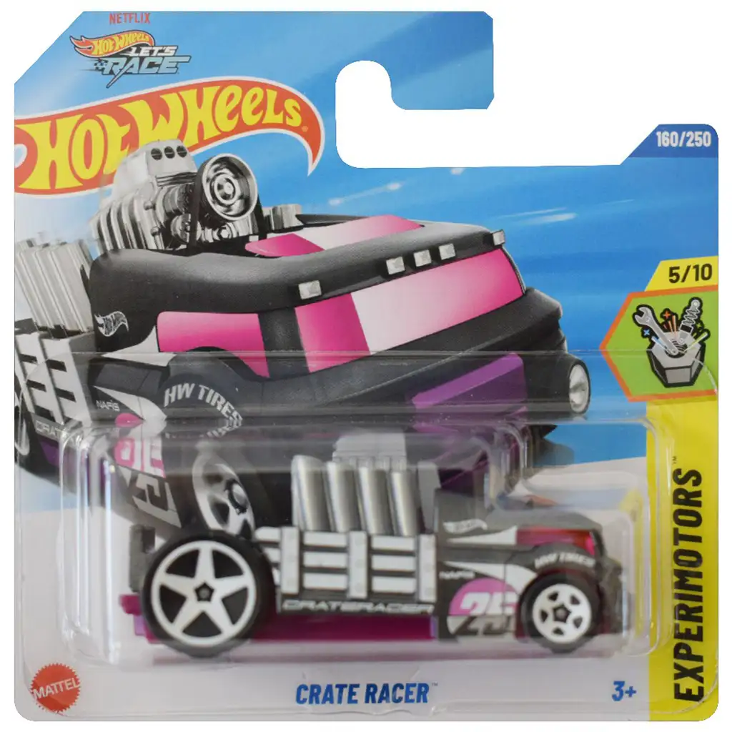 Hot Wheels: Crate Racer kisautó 1/64 - Mattel