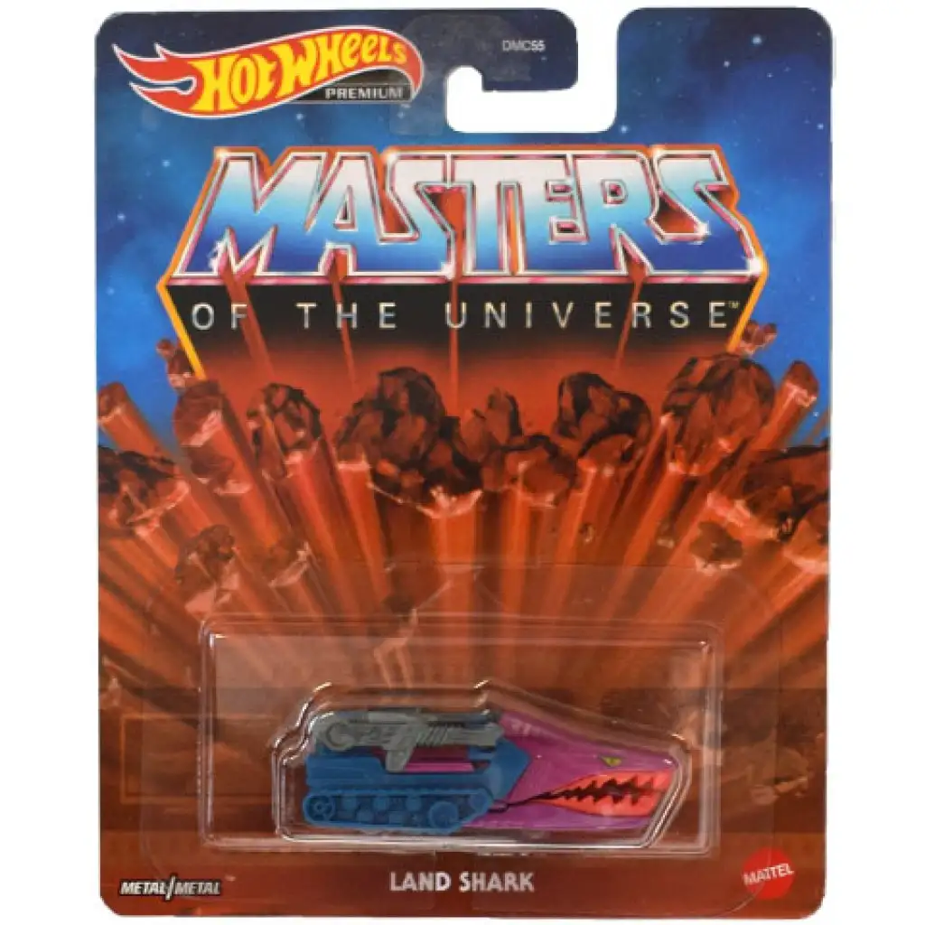 Hot Wheels Premium: Master of the Universe: Land Shark kisautó 1/64 - Mattel