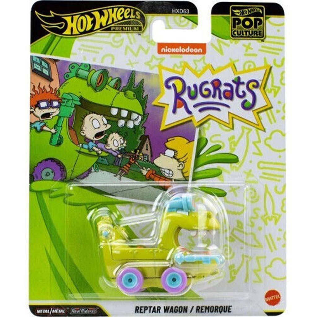 Hot Wheels: Pop kultúra széria – Reptar Wagon kisautó 1/64 - Mattel