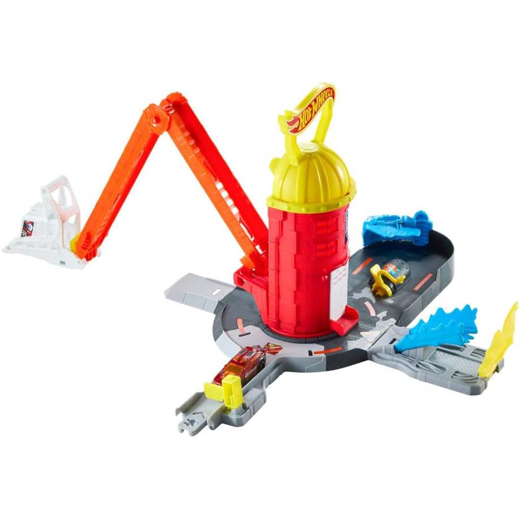 Hot Wheels: Tűzoltó torony pályaszett - Mattel kép 3