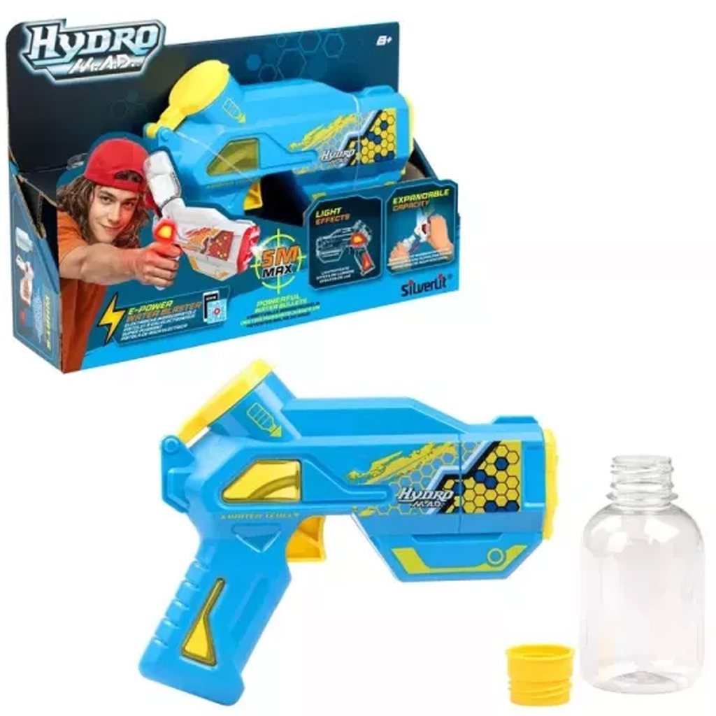 Silverlit: Hydro M.A.D mini elektromos vízipisztoly - Kék kép 2