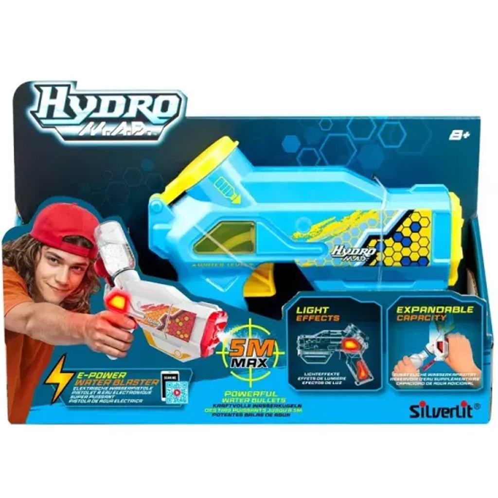 Silverlit: Hydro M.A.D mini elektromos vízipisztoly - Kék