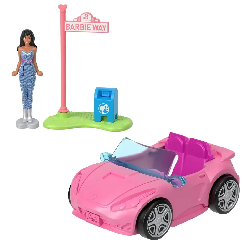 Barbie: Mini BarbieLand járművek - Álom autó szett - Mattel kép 3