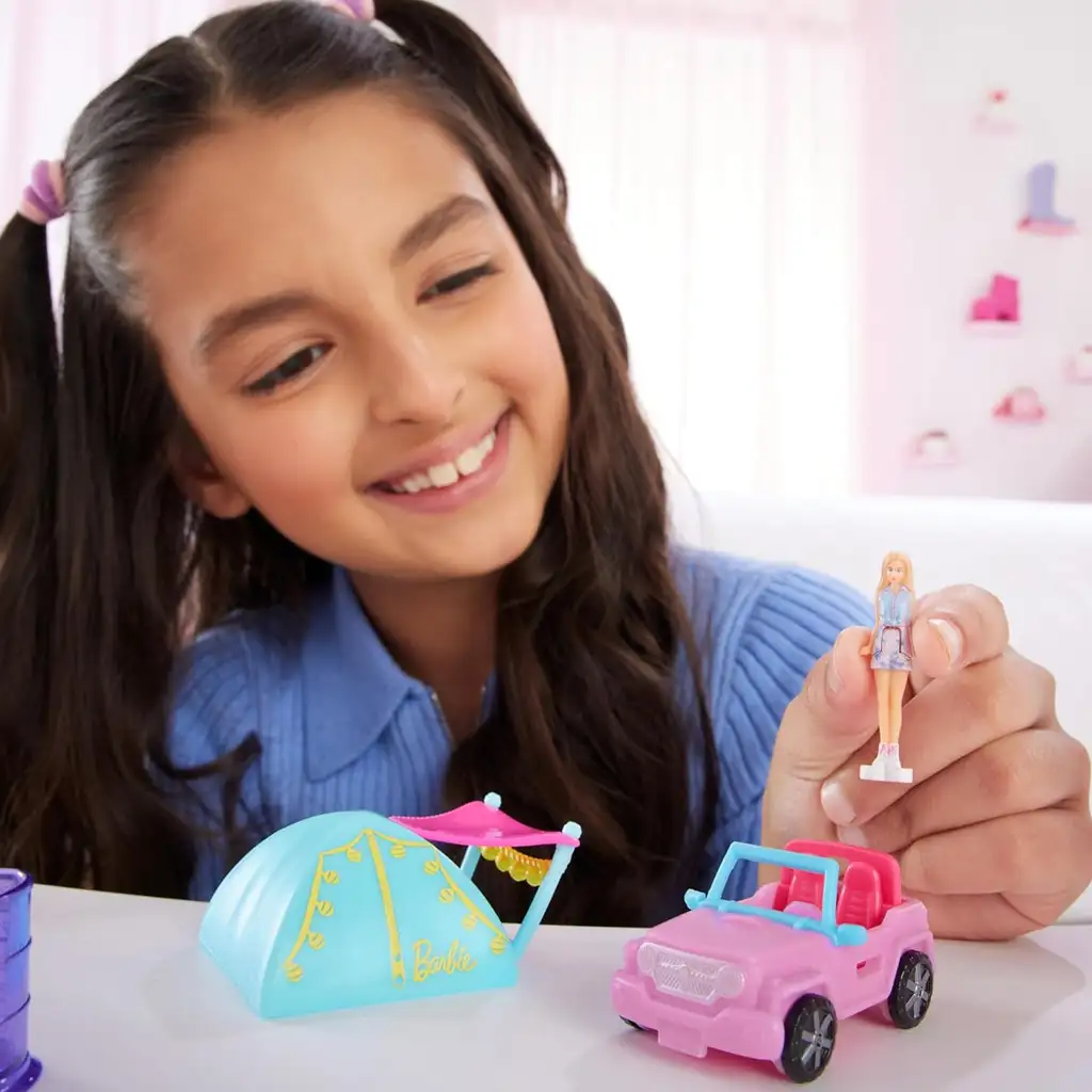 Barbie: Mini BarbieLand járművek - Álom terepjáró szett - Mattel kép 4