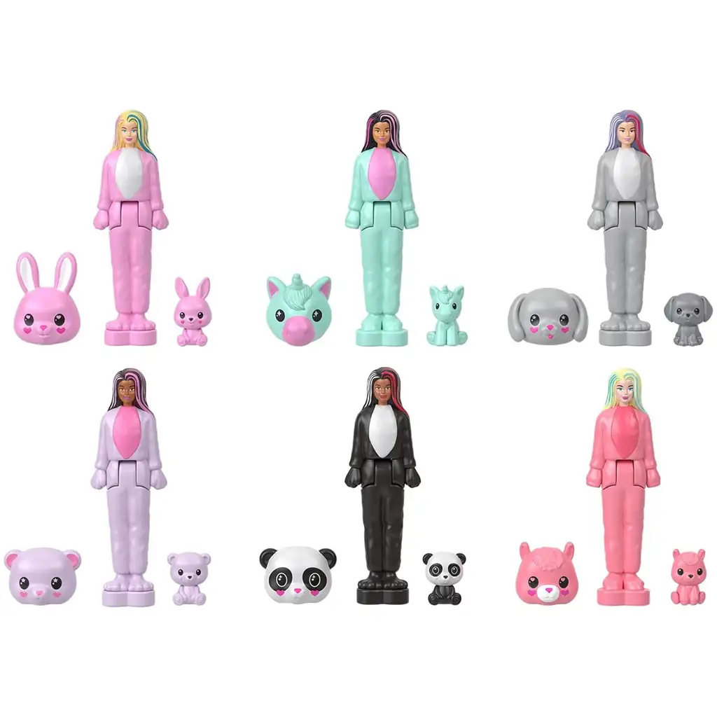 Barbie: Mini BarbieLand - Cutie Reveal meglepetés baba - Mattel kép 4