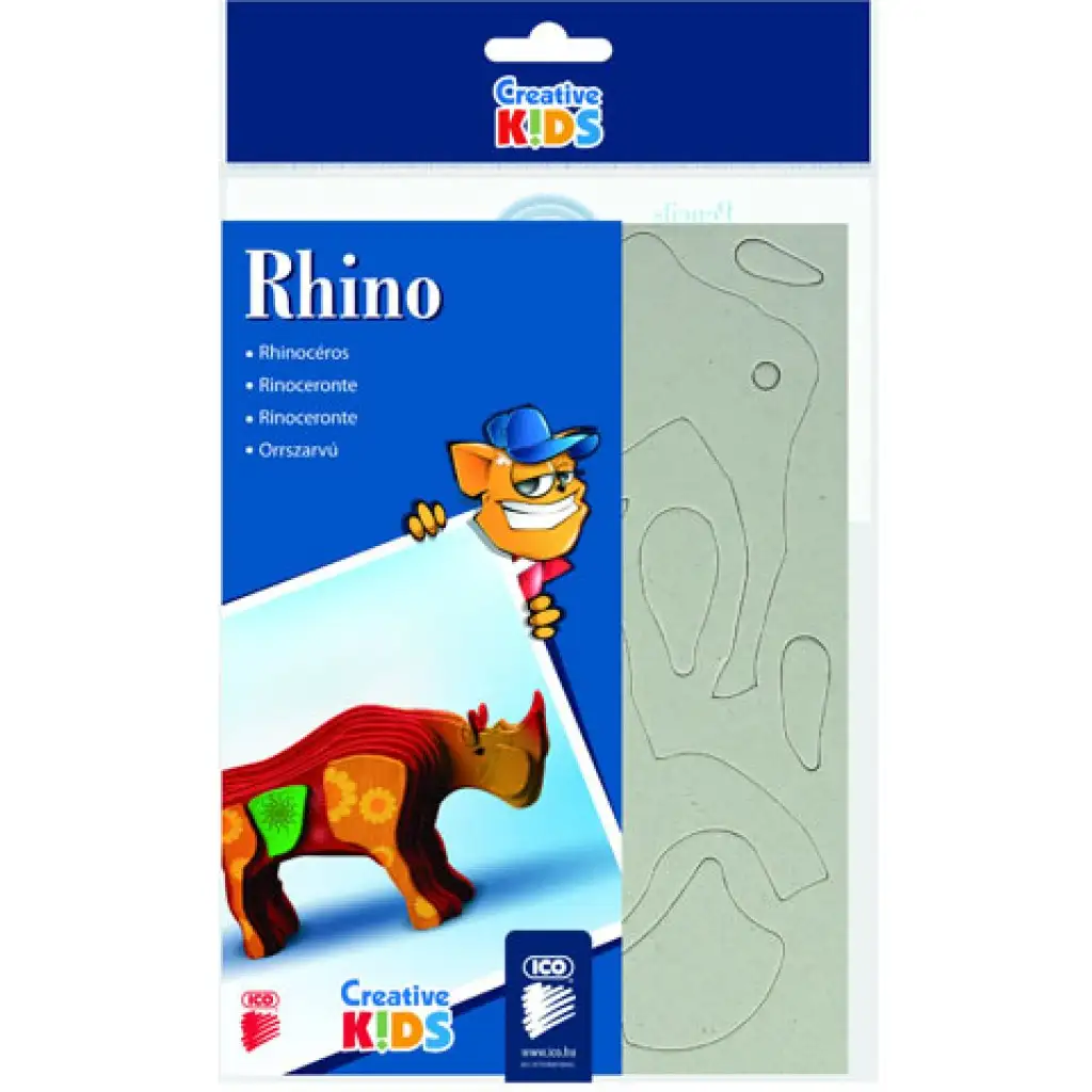ICO: Creative Kids 3D orrszarvú figura