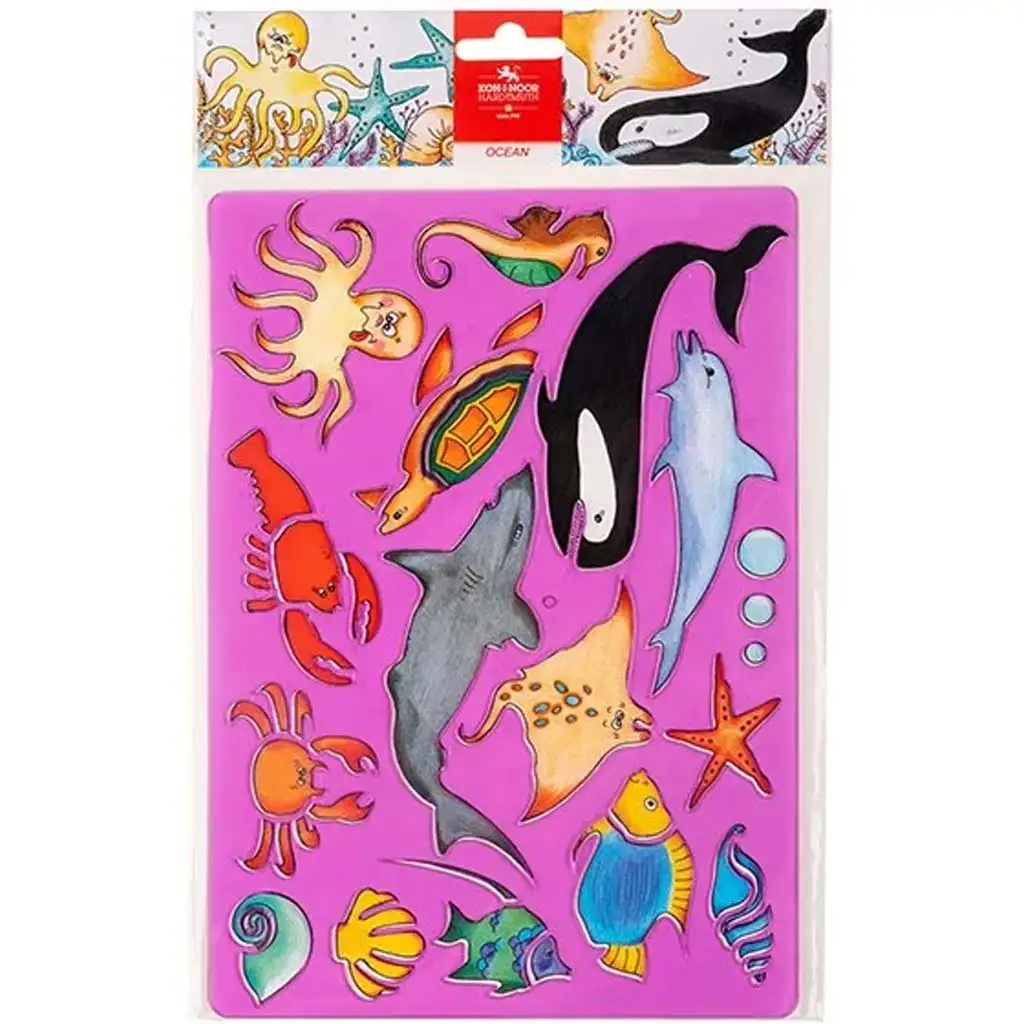 KOH-I-NOOR Rajzolósablon - Óceán