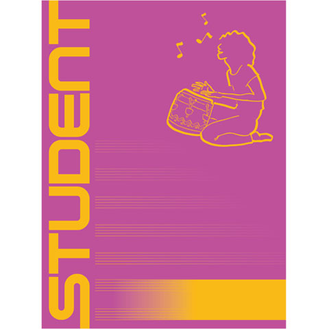 ICO: Student hangjegyfüzet A/4