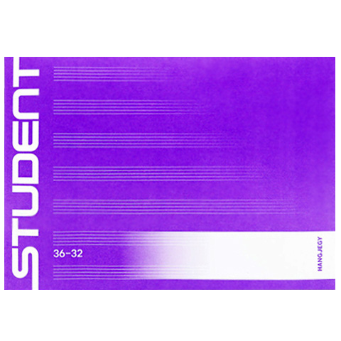ICO: Student hangjegyfüzet fekvő 36-32