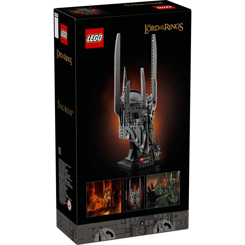LEGO® Icons: A Gyűrűk Ura: Sauron sisakja (11373) kép 7