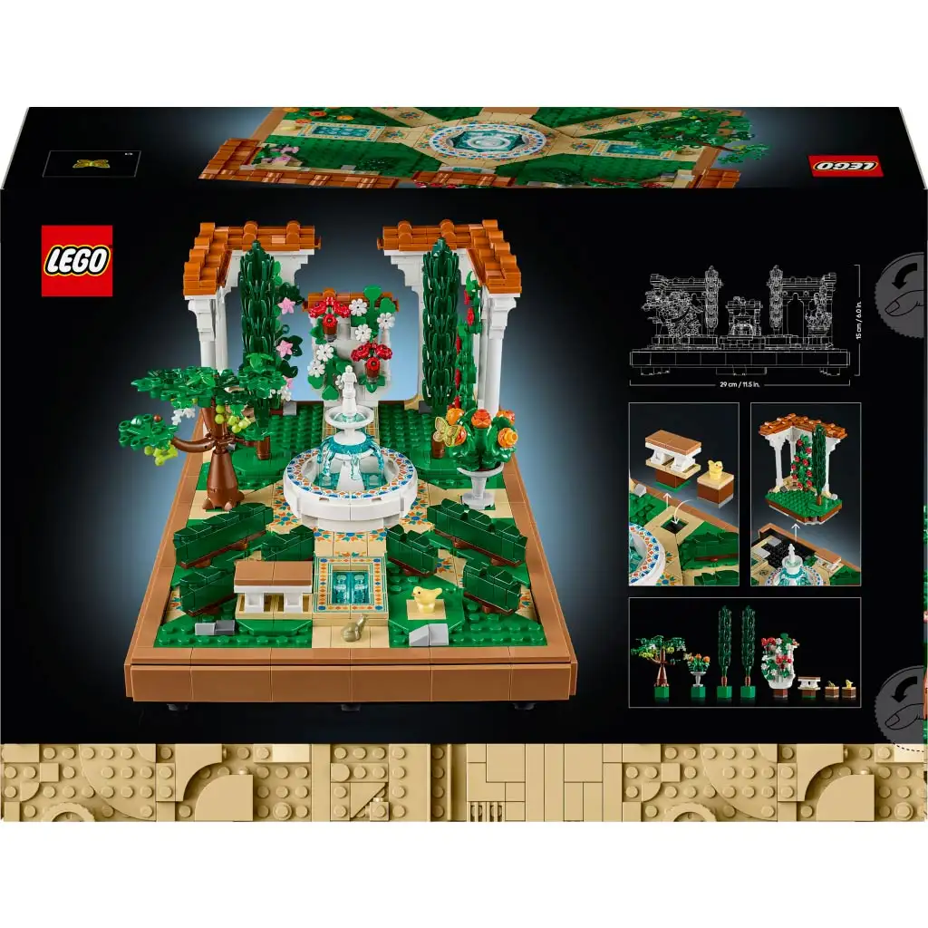 LEGO® Icons: Kert szökőkutakkal (10359) kép 2