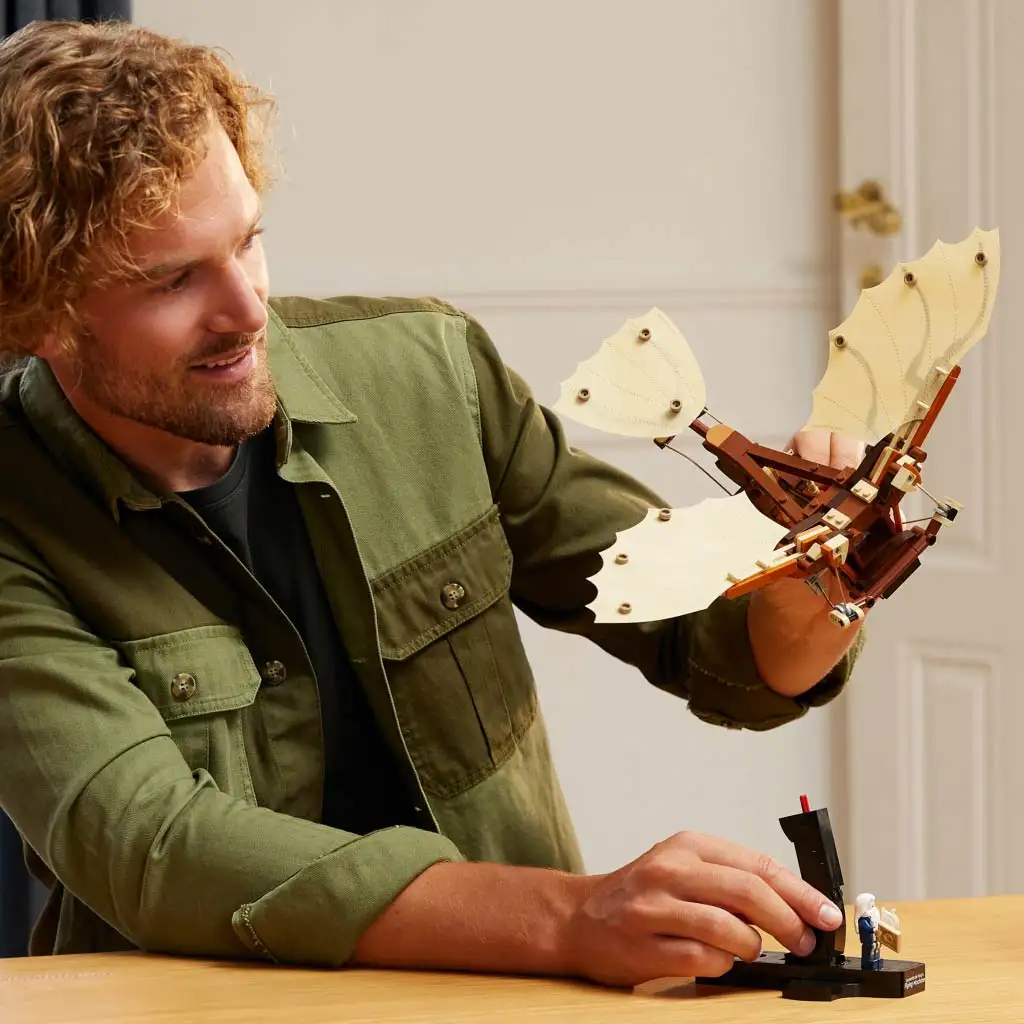 LEGO® Icons: Leonardo da Vinci repülő szerkezete (10363) kép 4