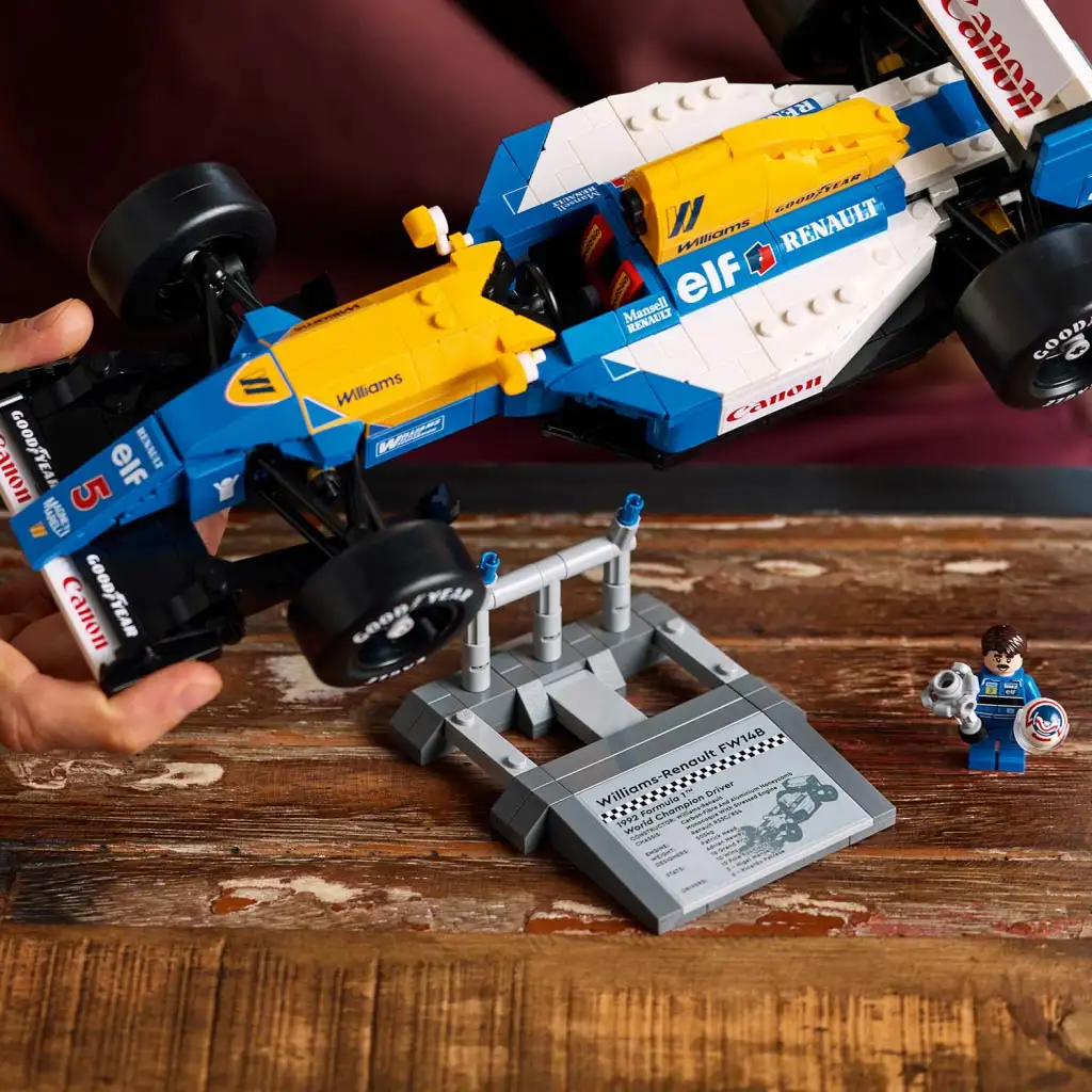 LEGO® Icons: Williams Racing FW14B és Nigel Mansell (10353) kép 3
