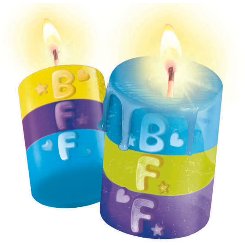 Idea! BFF Legjobb barátok gyertyakészítő kreatív szett - Clementoni kép 2