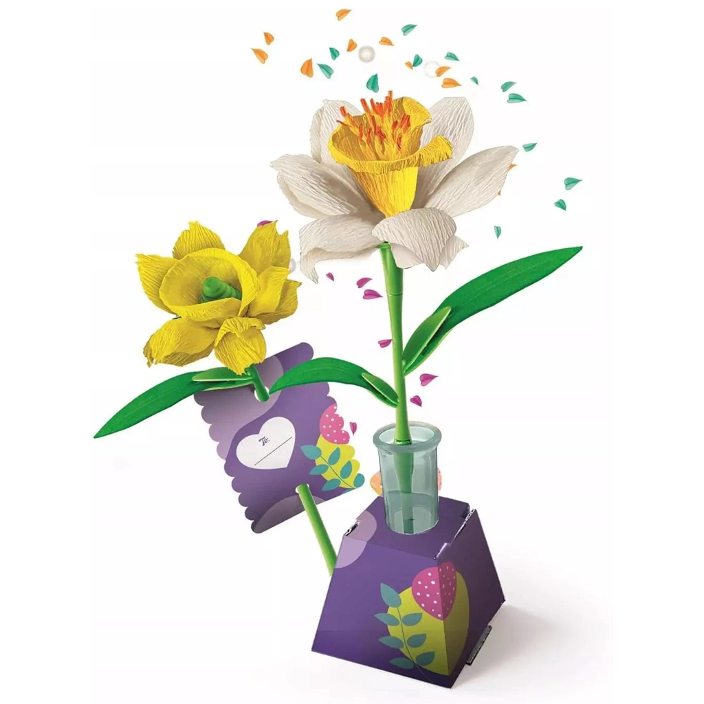 Idea! Nárcisz mini virágkészítő szett - Clementoni kép 2