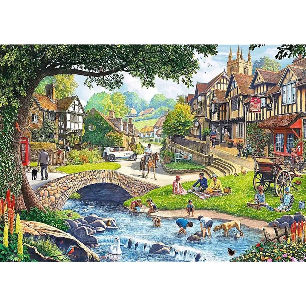 Idilli élet 2x500db-os puzzle - Trefl kép 3