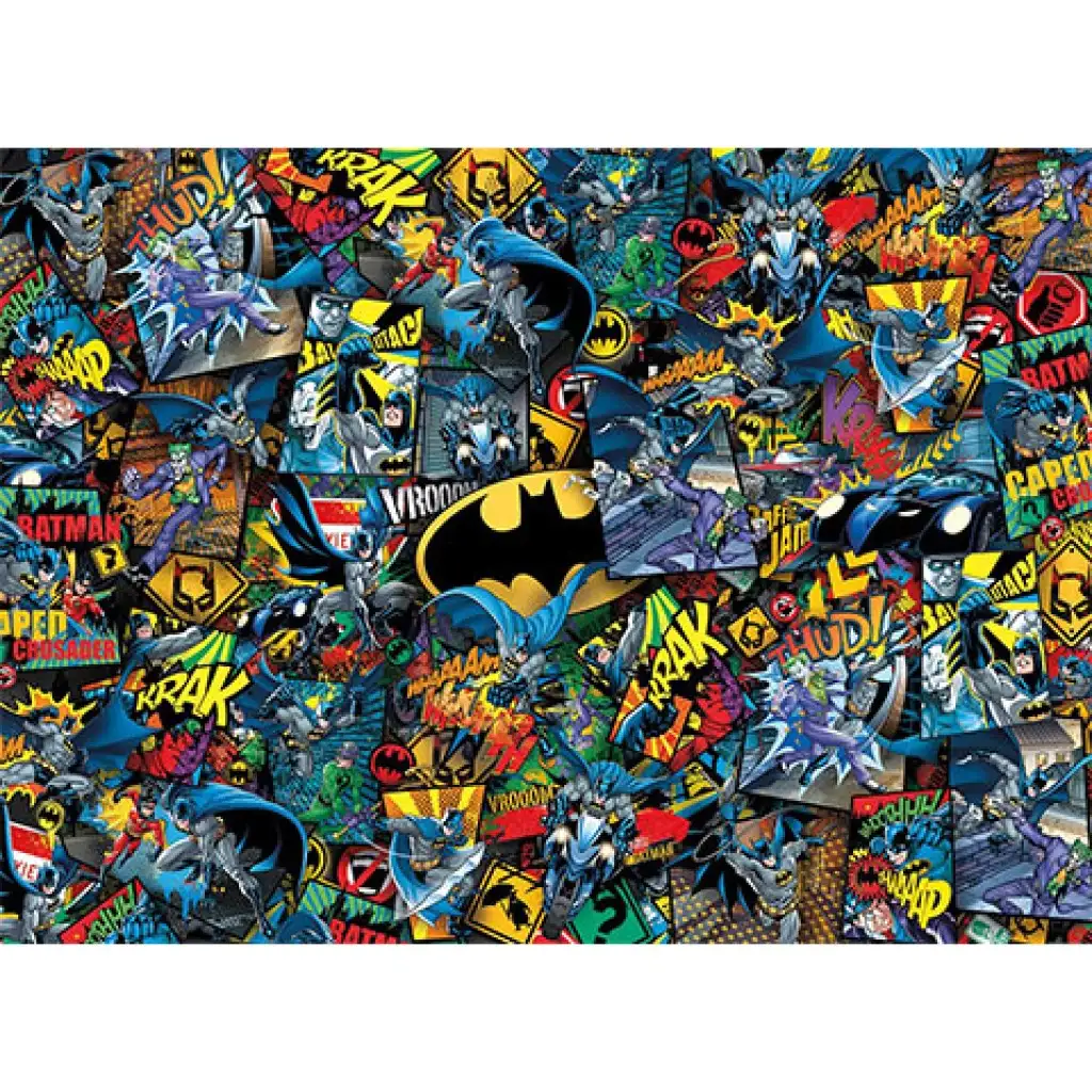 Batman impossible puzzle 1000db-os - Clementoni kép 2