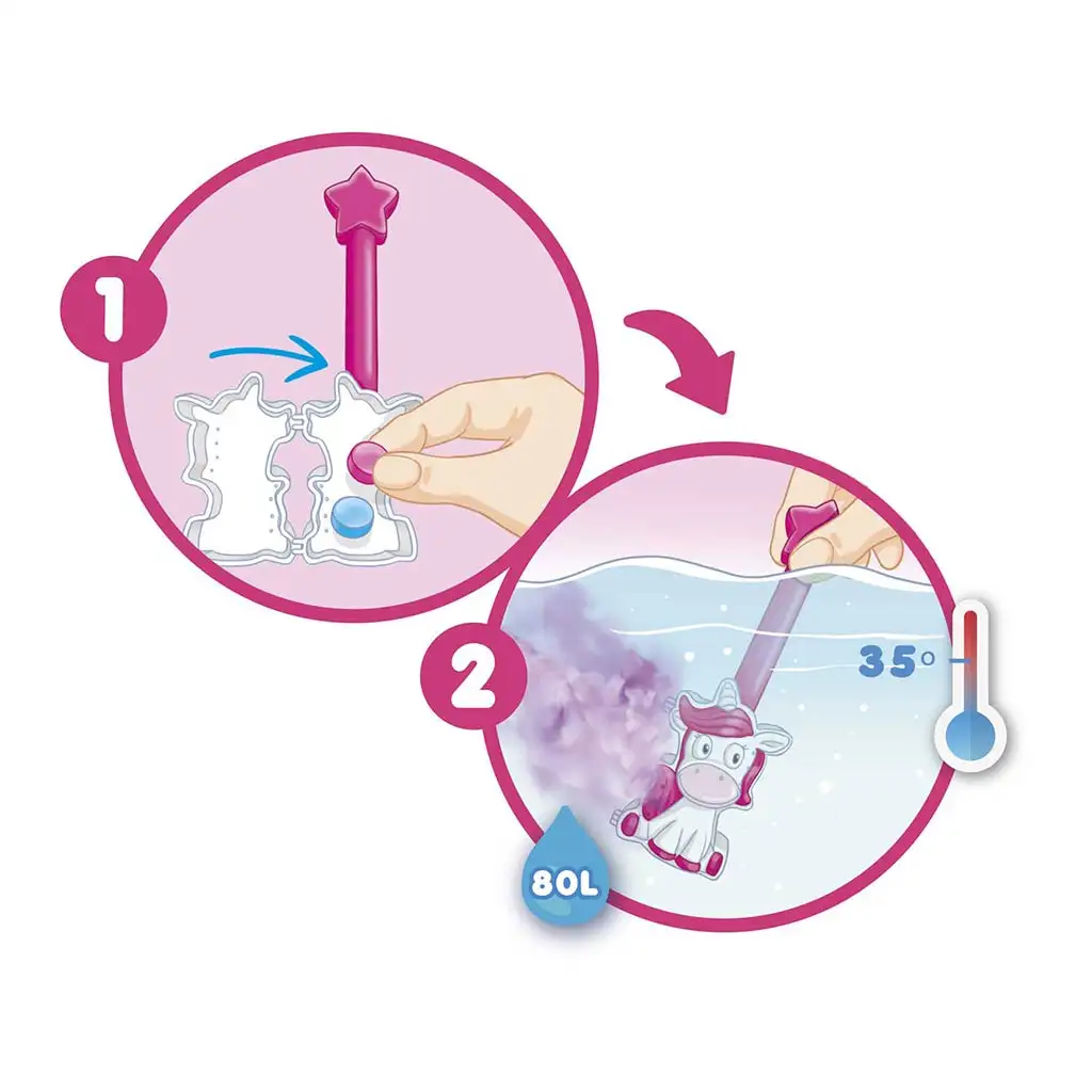 Craze Inkee: Vegán fürdő tabletta csomag unikornissal kép 2
