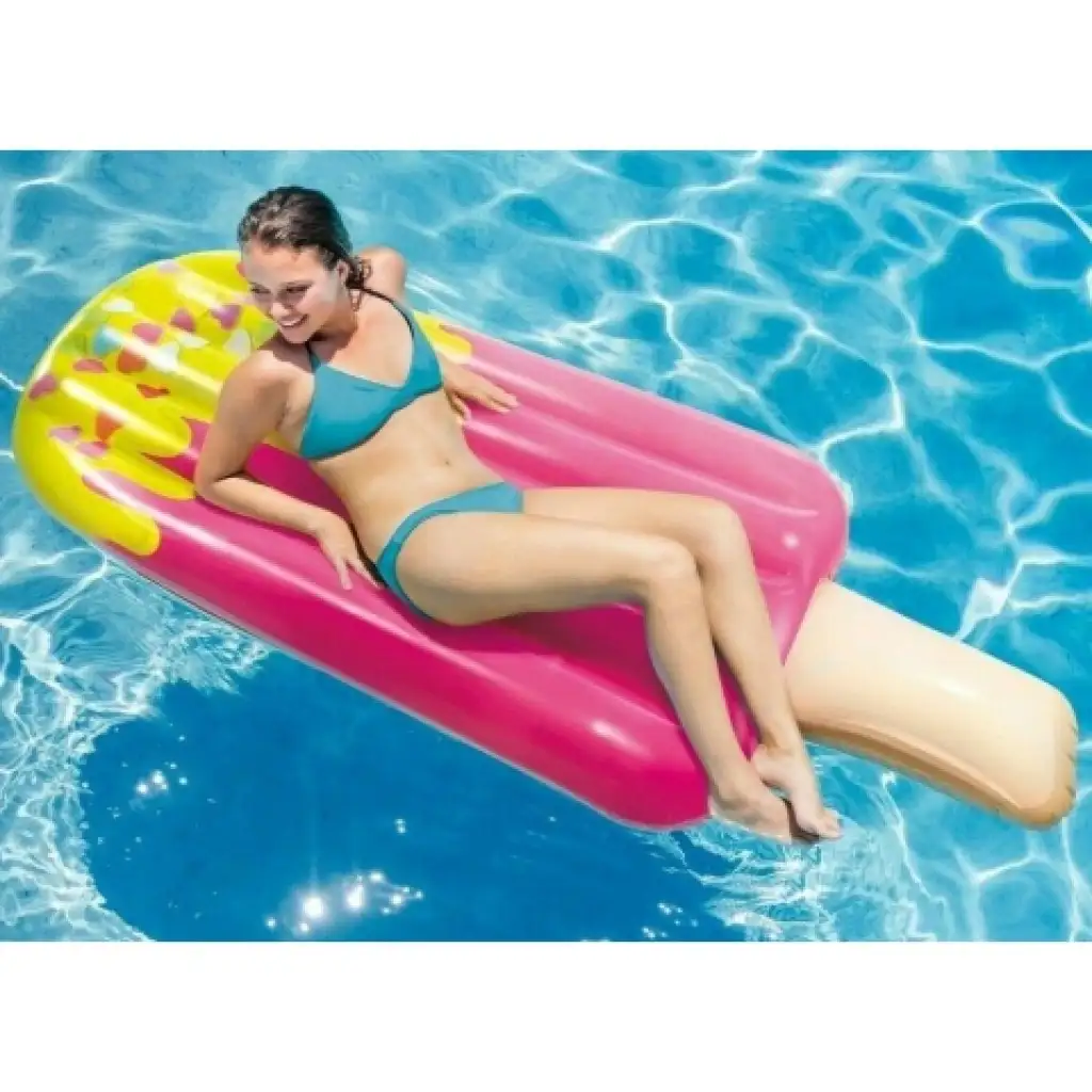 Pálcikás jégkrém felfújható matrac 191x76cm - Intex