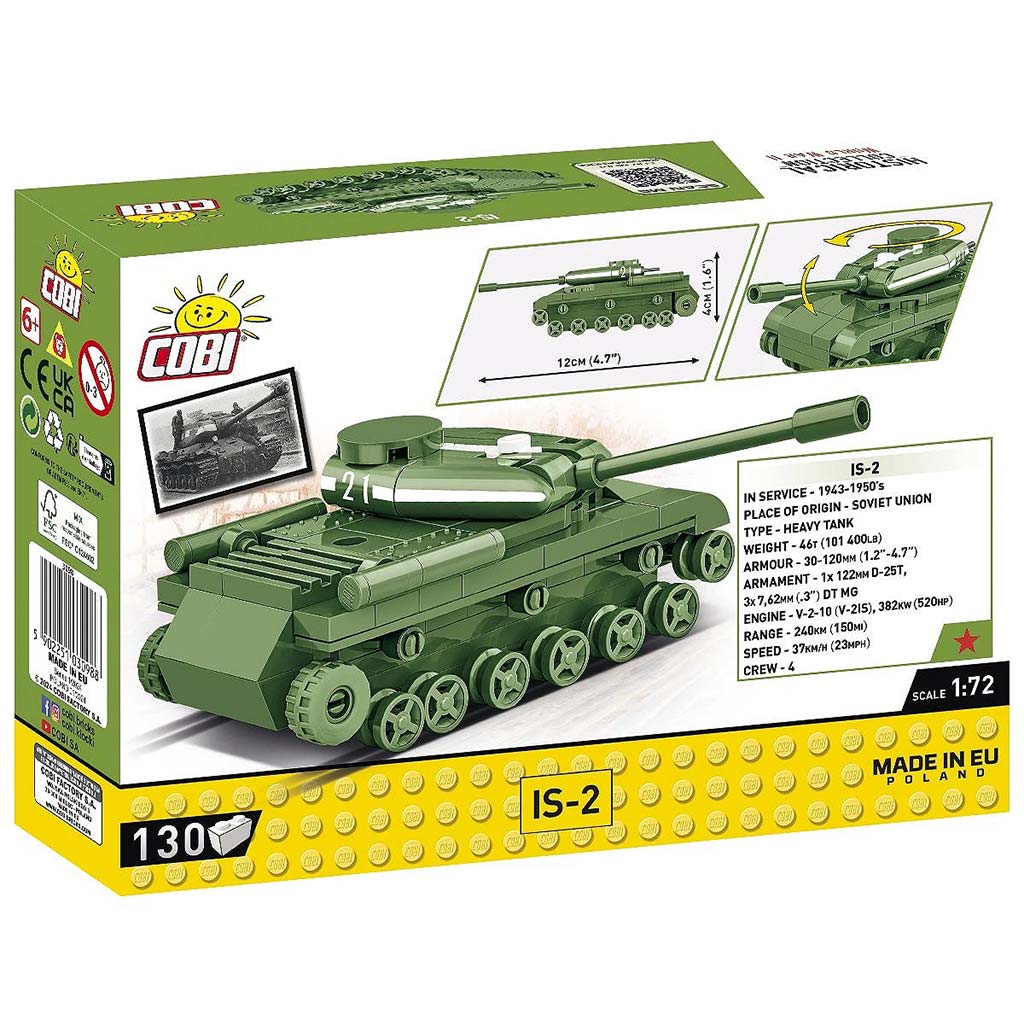 COBI: IS-2 tank építőjáték (3098) kép 5