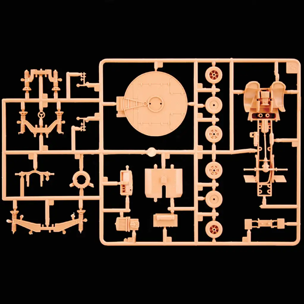 Italeri 1/72 Autocannone 3RO légvédelmi löveg 8db figurával makett szett kép 5