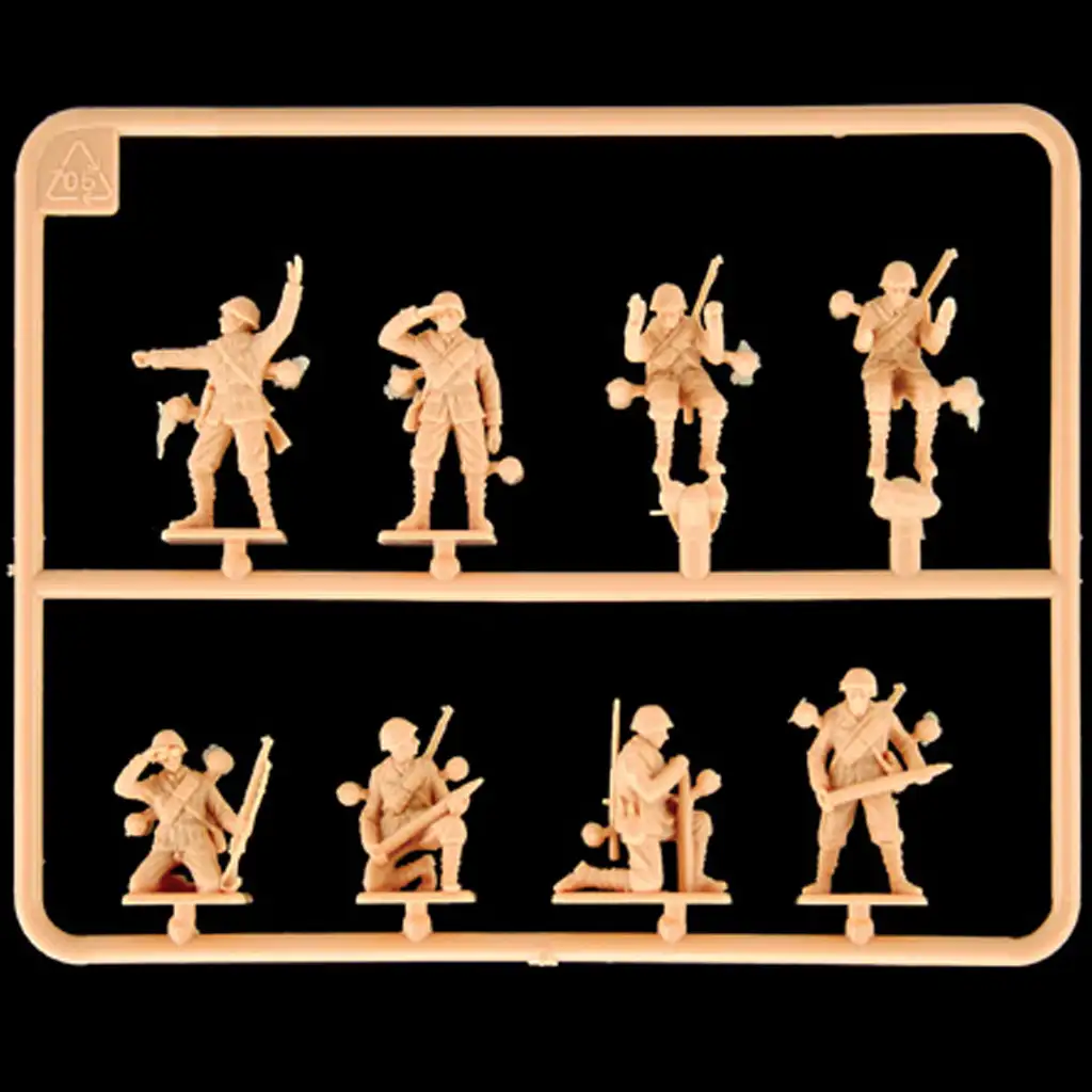 Italeri 1/72 Autocannone 3RO légvédelmi löveg 8db figurával makett szett kép 6