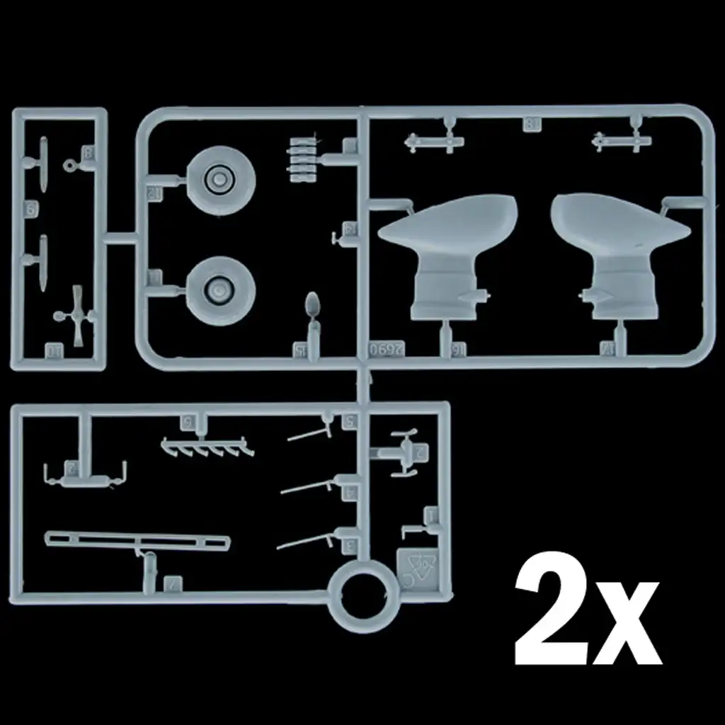 Italeri 1/48 Ju 87 B-2/R-2 Picchiatello repülőgép makett kép 7