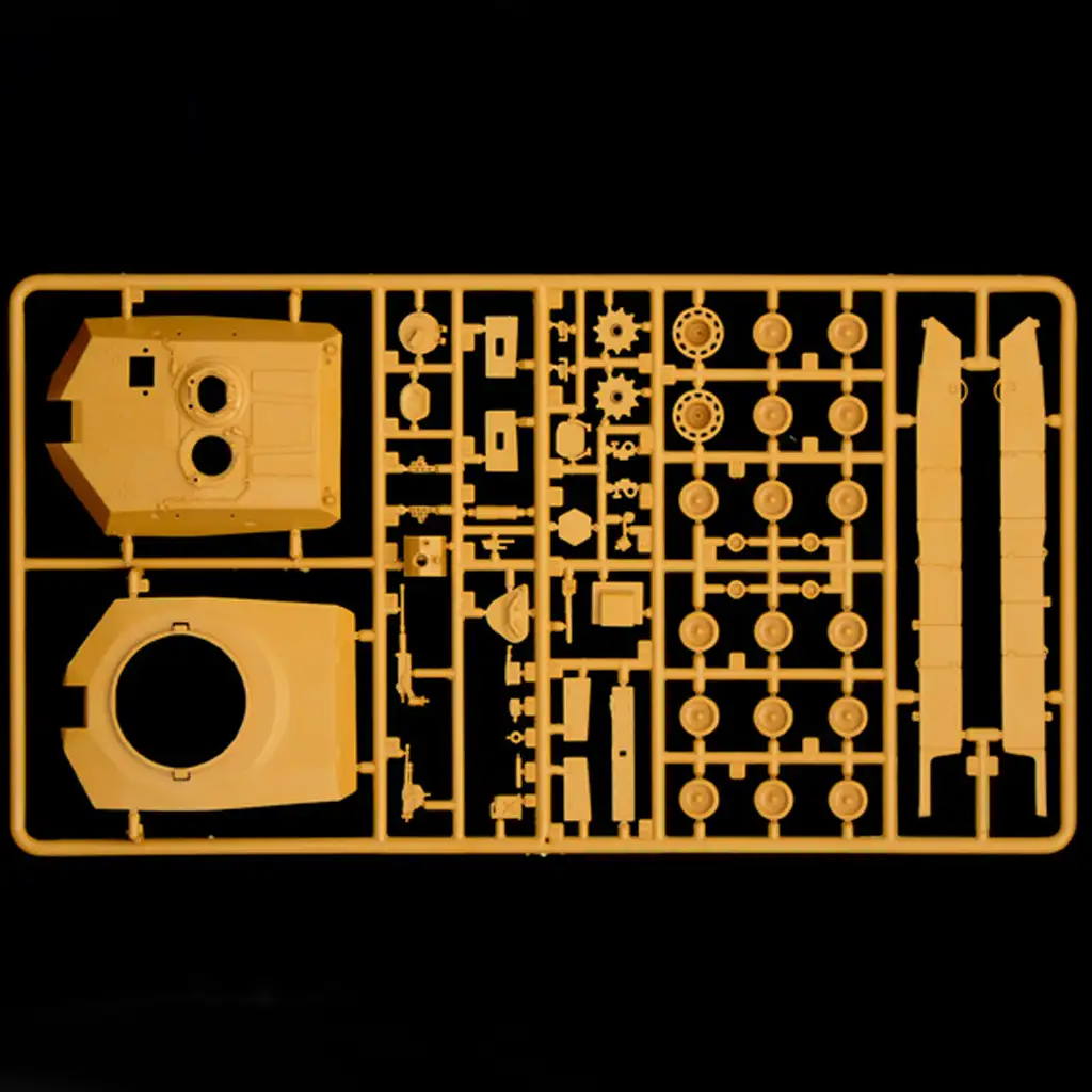 Italeri 1/72 M1 Abrams tank makett szett kép 5