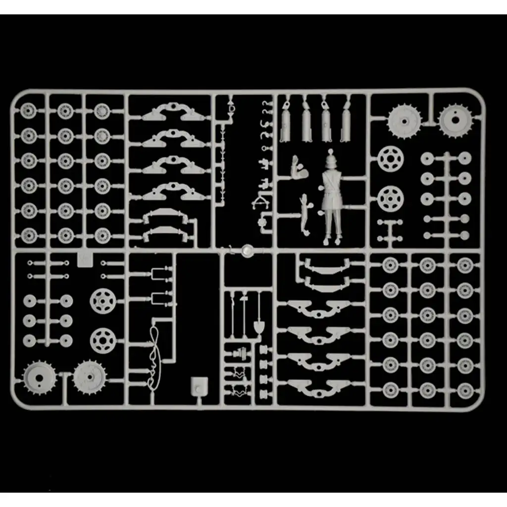 Italeri 1/35 Carro Armato M14/41 I Serie harckocsi makett kép 5