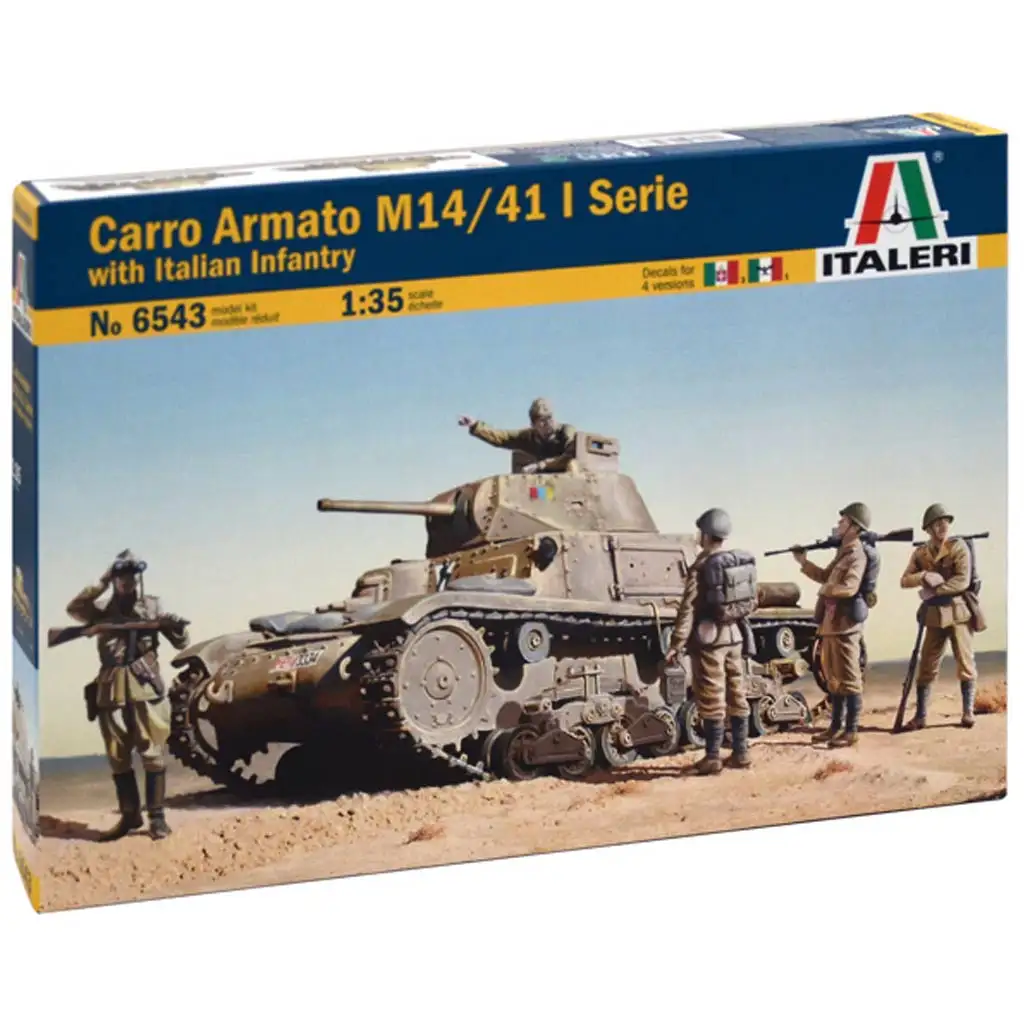 Italeri 1/35 Carro Armato M14/41 I Serie harckocsi makett