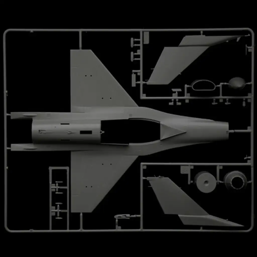 Italeri 1/48 F-16C Fighting Falcon vadászrepülőgép makett kép 8