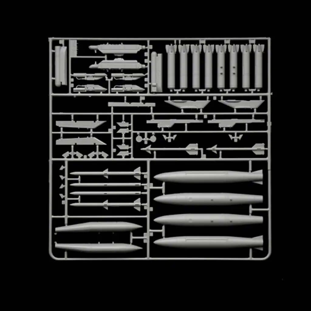 Italeri 1/48 F-16C Fighting Falcon repülőgép makett kép 6
