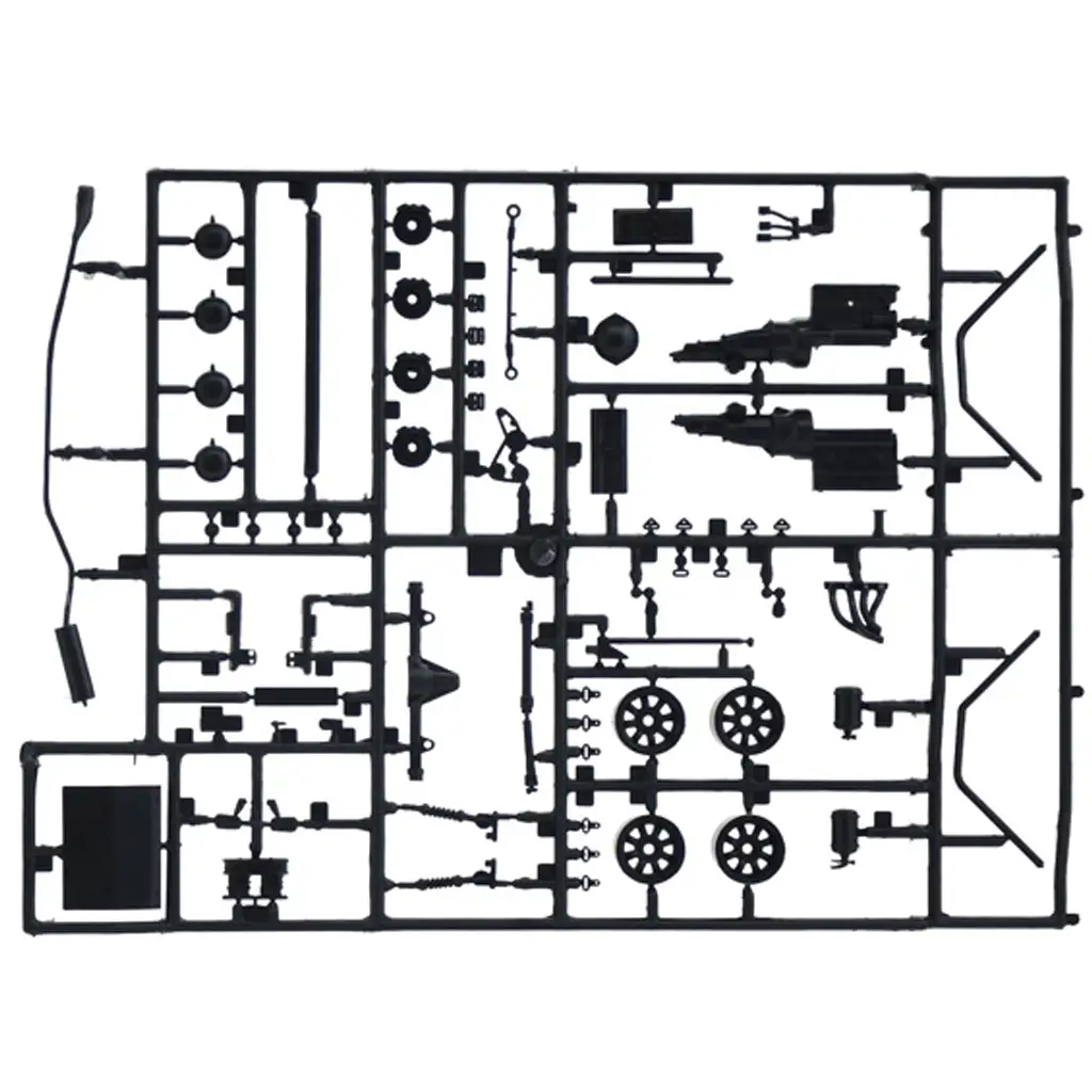 Italeri 1/24 Ford Escort RS1800 Mk.II Rally autómakett kép 4