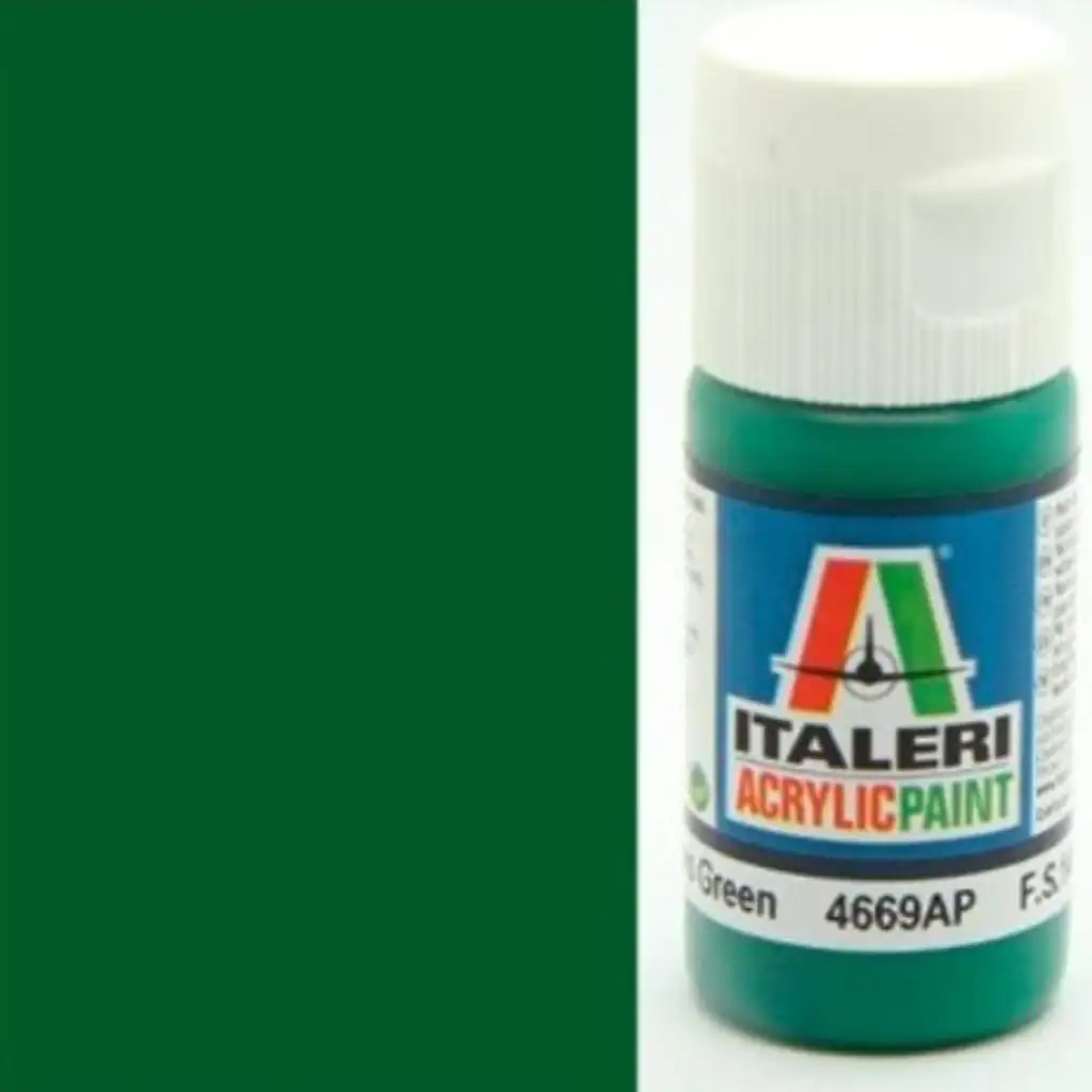 Italeri Gloss Green (4669AP) - Fényes zöld makett festék 20ml