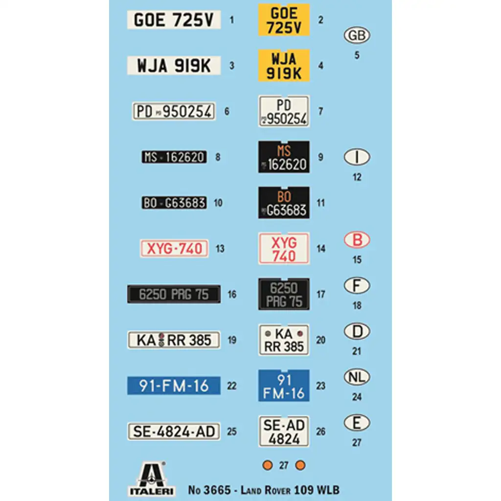 Italeri 1/24 Land Rover 109 LWB terepjáró makett kép 2