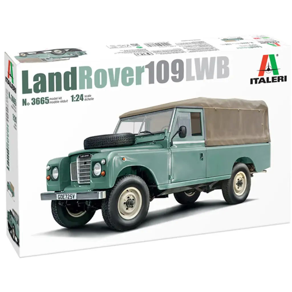 Italeri 1/24 Land Rover 109 LWB terepjáró makett