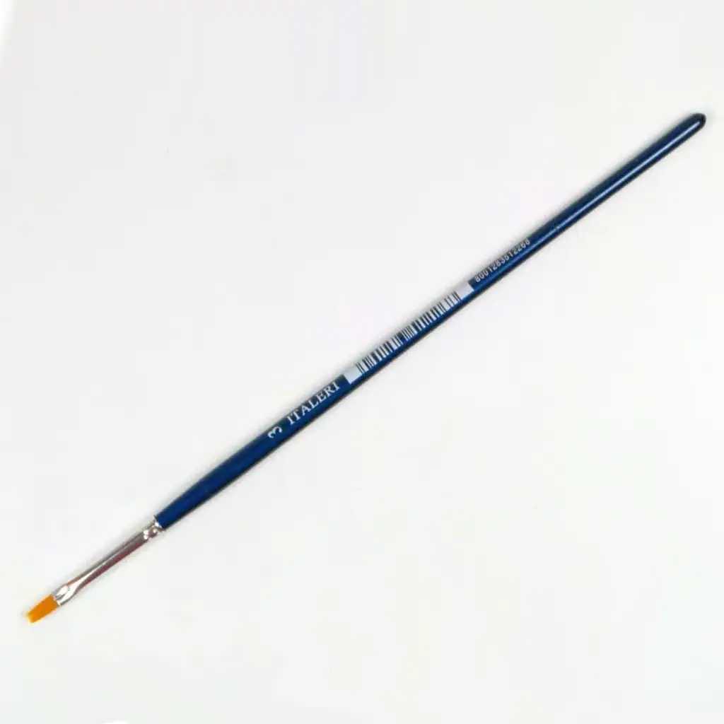 Italeri 3-as méretű lapos fejű szintetikus ecset 1db