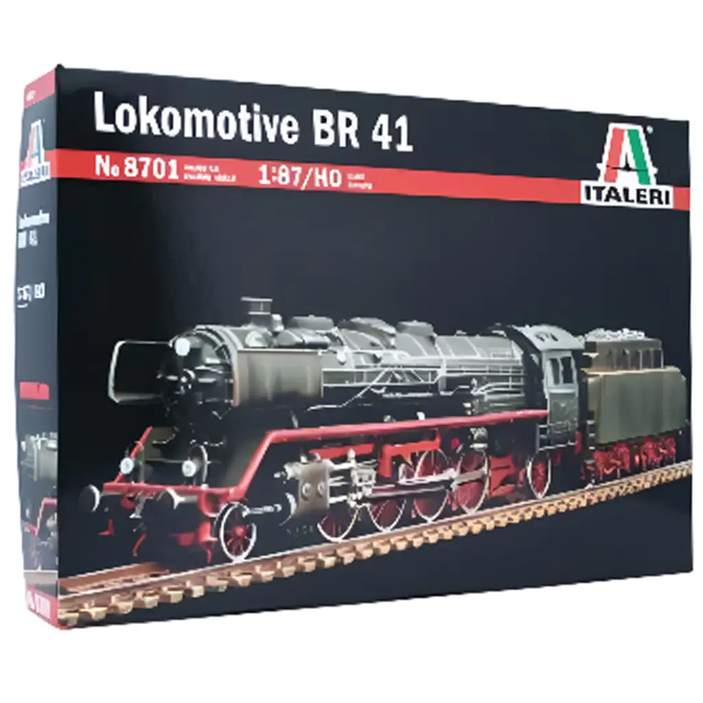 Italeri 1/87 BR 41 Lokomotive gőzmozdony vonat makett