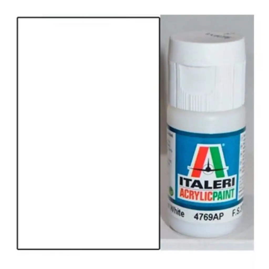 Italeri Flat White (4769AP) - Matt fehér makett festék 20ml