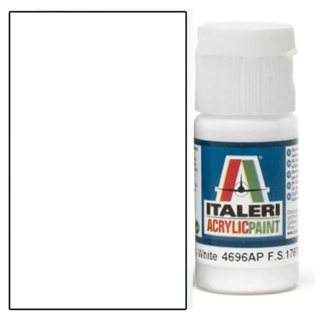 Italeri Gloss White (4696AP) - Fényes fehér makett festék 20ml