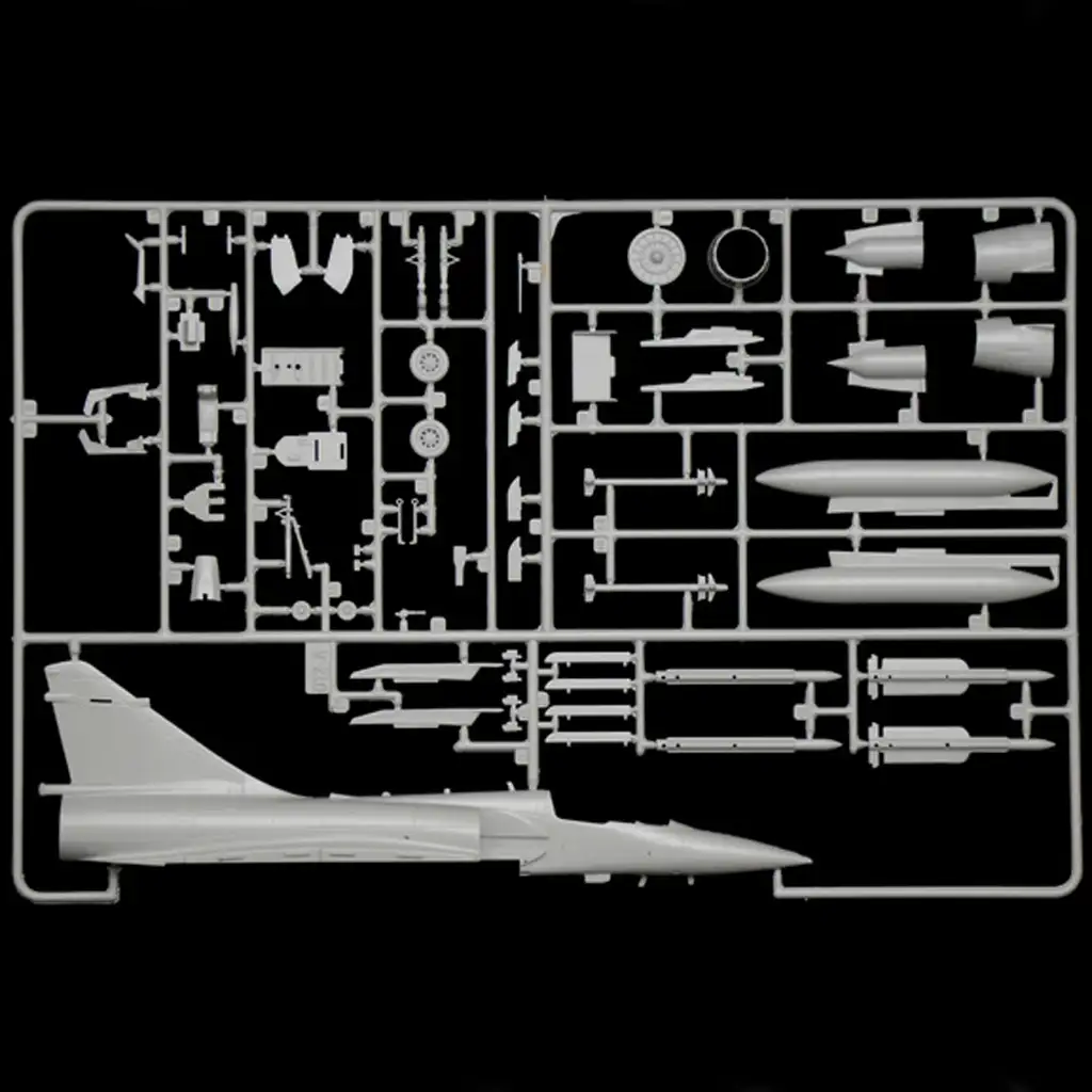 Italeri 1/72 Mirage 2000C vadászrepülőgép makett kép 5