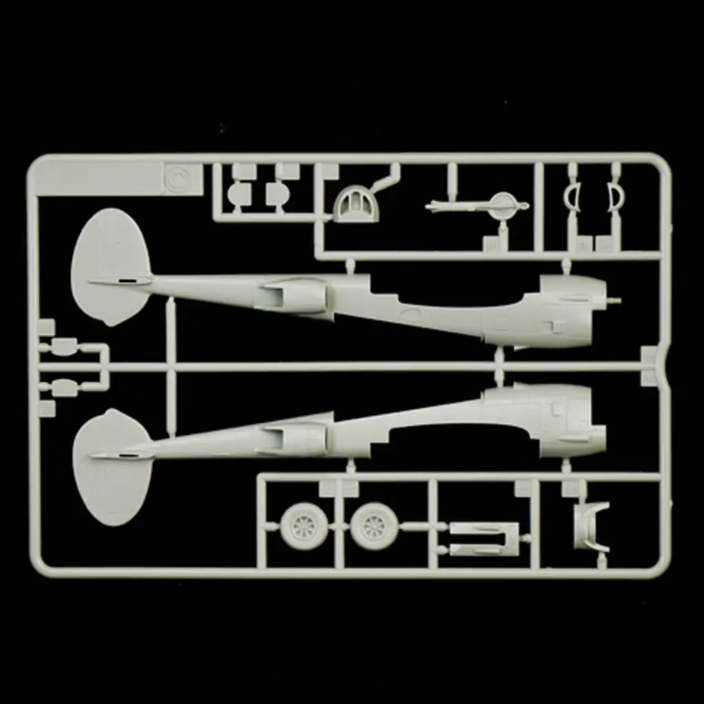 Italeri 1/72 P-38J Lightning repülőgép makett kép 5