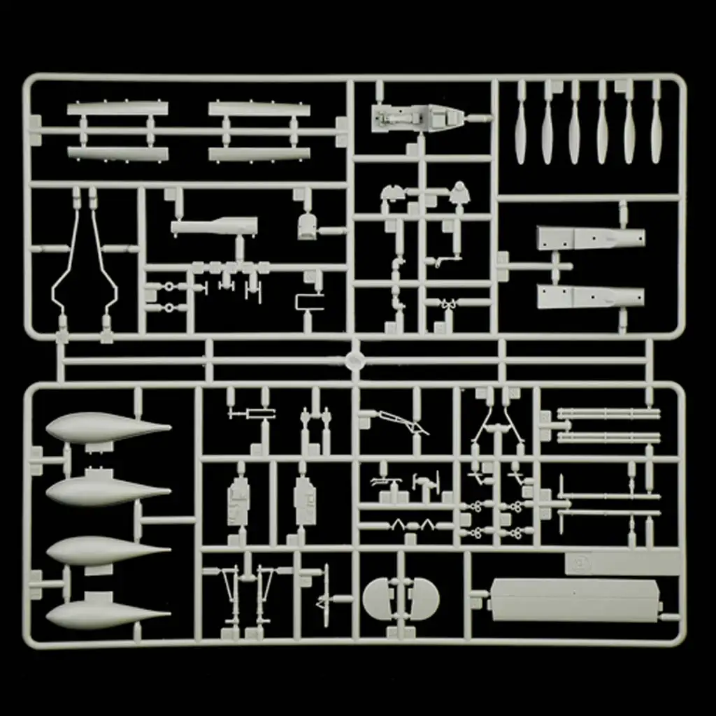 Italeri 1/72 P-38J Lightning repülőgép makett kép 7