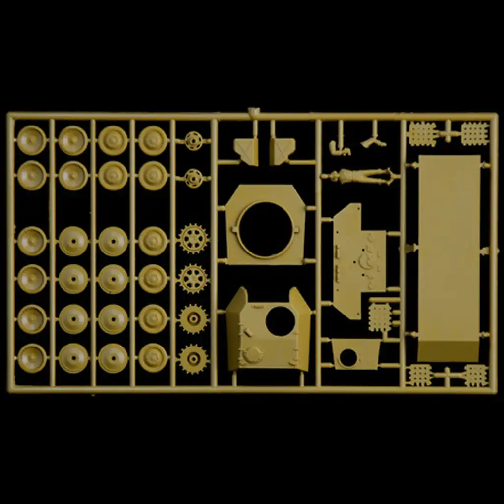 Italeri 1/72 Pz. Kpfw. V Panther Ausf. A Párduc tank makett kép 8