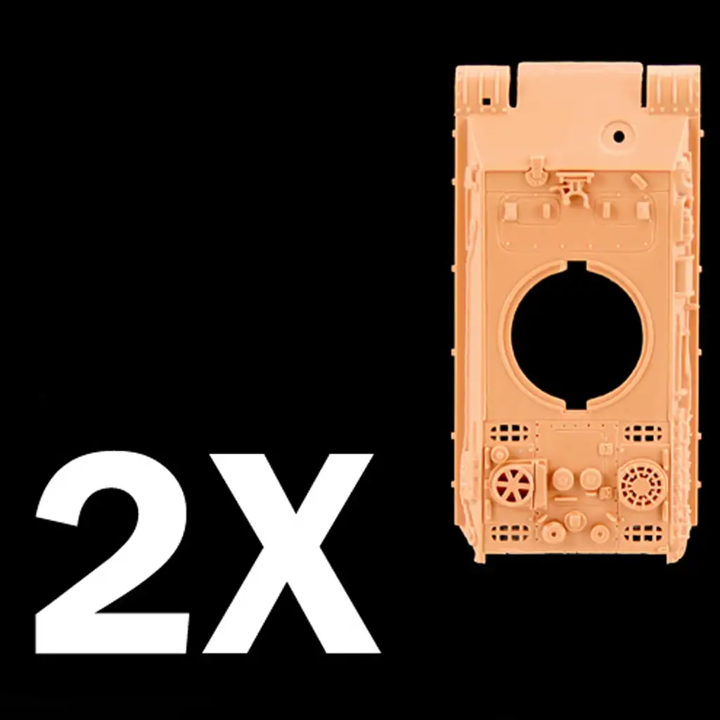 Italeri 1/72 Pz. Kpfw. V Panther Ausf. G Párduc tank 2db-os makett szett kép 6