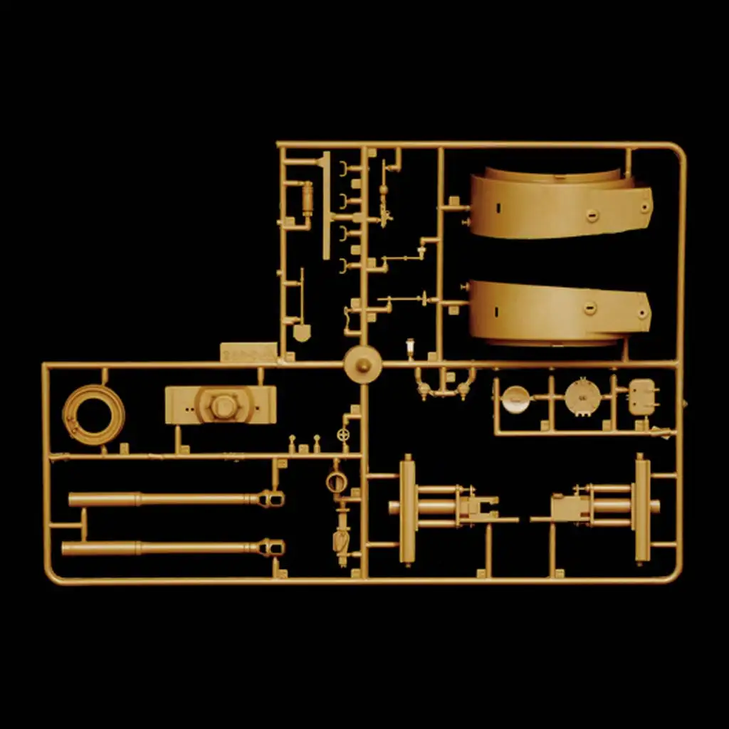Italeri: 1/35 Pz.Kpfw. VI Tigris tank harckocsi makett kép 5