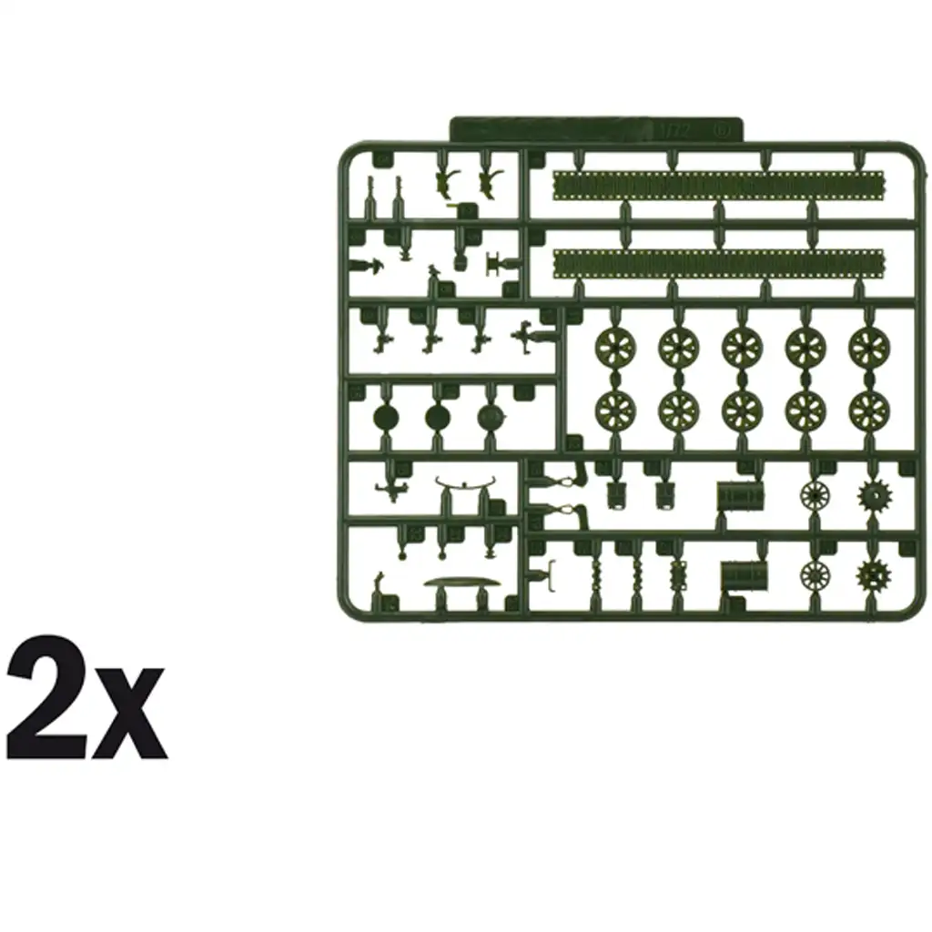 Italeri 1/72 T-55A tank makett kép 8