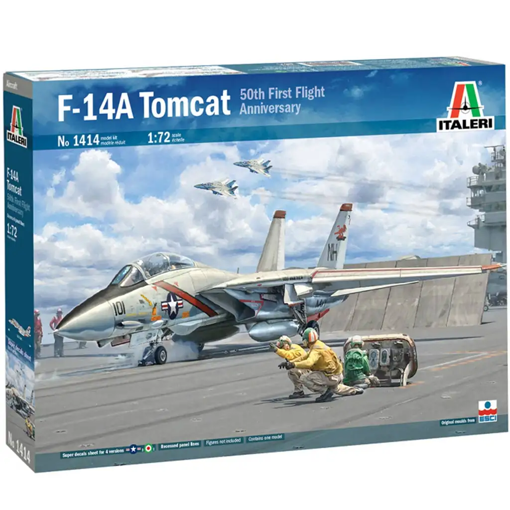 Italeri 1/72 F-14A Tomcat vadászgép makett