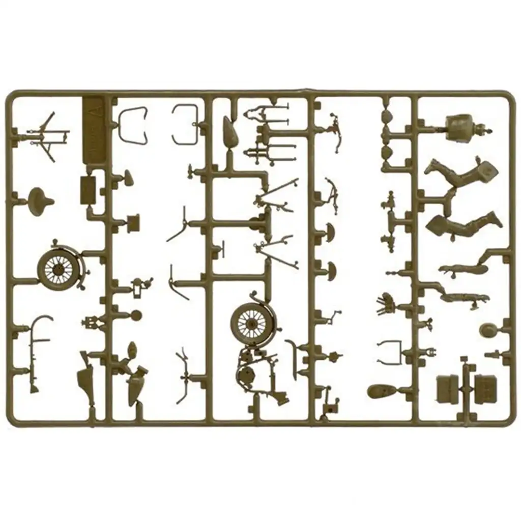Italeri 1/35 U.S. Motorcycles 2db katonai motorkerékpár makett kép 2