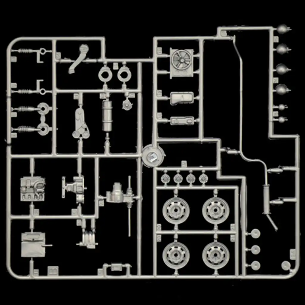 Italeri 1/24 VW Golf GTI First Series 1976/78 autó makett kép 6